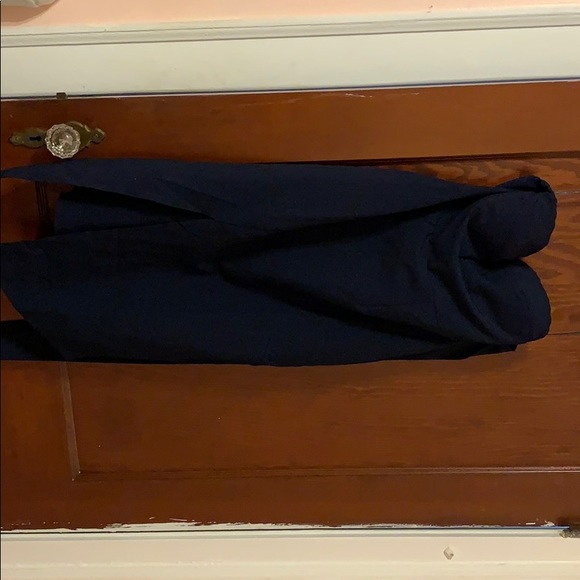 Navy blue side slit dress - Picture 1 of 1